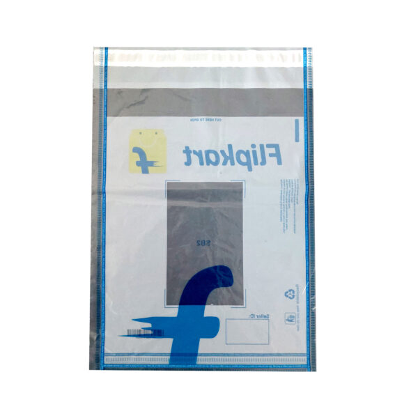 Flipkart Transparent Security Bag Courier Bag T SB3.5 14X18 Inches + Flap (Pack of 100, 52 micron) - Image 2