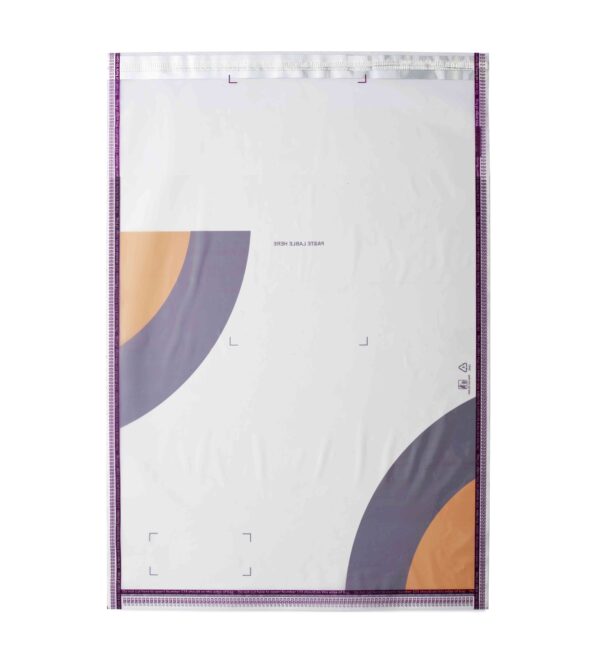 meesho transperant courier bag