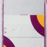meesho transperant courier bag